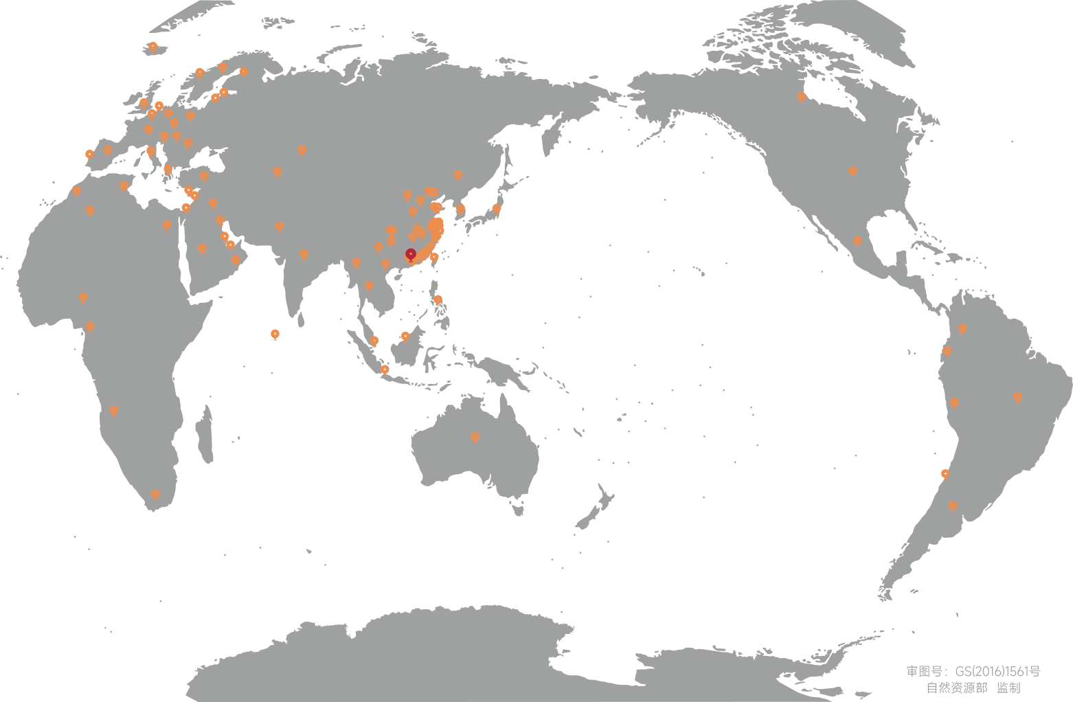 <p>公司總部：中國(guó)&middot;廣州<br />辦事處：北京、上海、武漢</p>