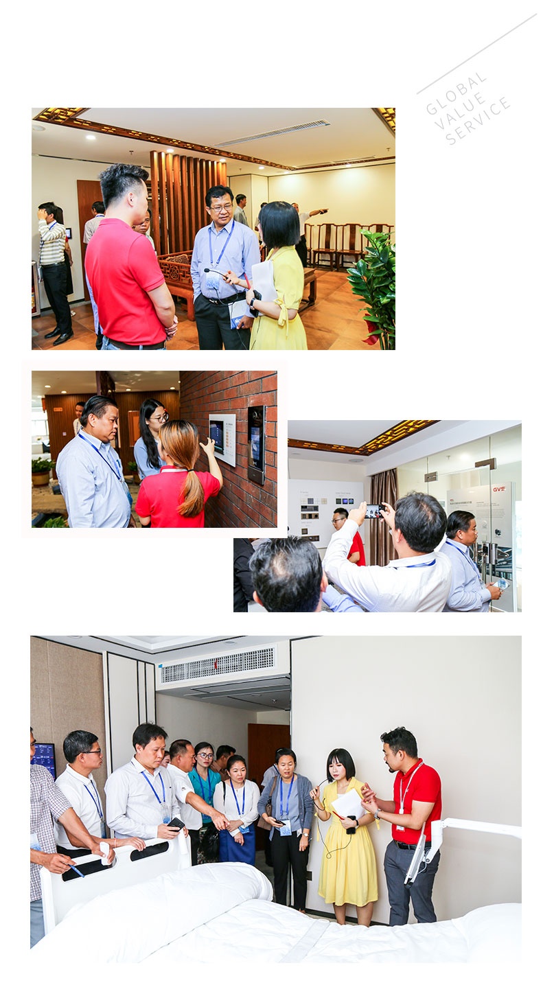 老撾科技人才培養(yǎng)計(jì)劃研修班代表團(tuán)蒞臨GVS視聲參觀考察